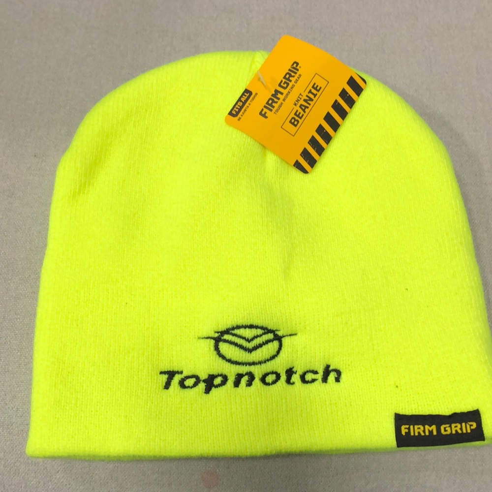 Topnotch beanie style hat 10$ each yellow or black